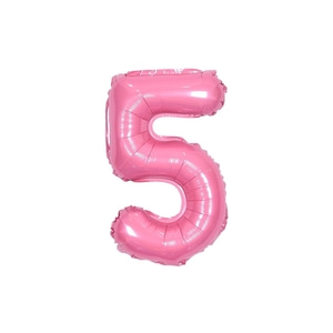 숫자은박풍선 소 [5] 핑크