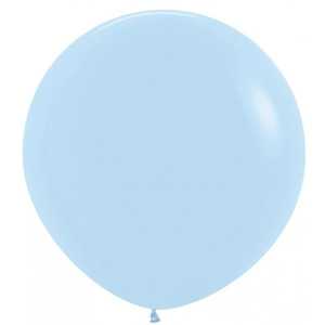 대형 헬륨풍선 90cm (파스텔메이트 블루)