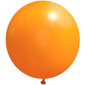 대형 헬륨풍선 90cm (오렌지)