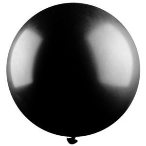 대형 헬륨풍선 90cm  (블랙)