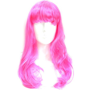 긴생머리가발 [핑크] 