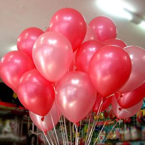 헬륨풍선(50개)-펄푸치샤 핑크