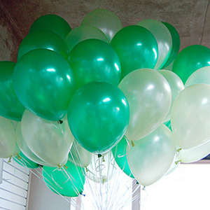 헬륨풍선(50개)-초록사이다 [차량배달]