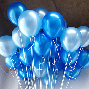 헬륨풍선(50개)-블루+아주르 [차량배달]